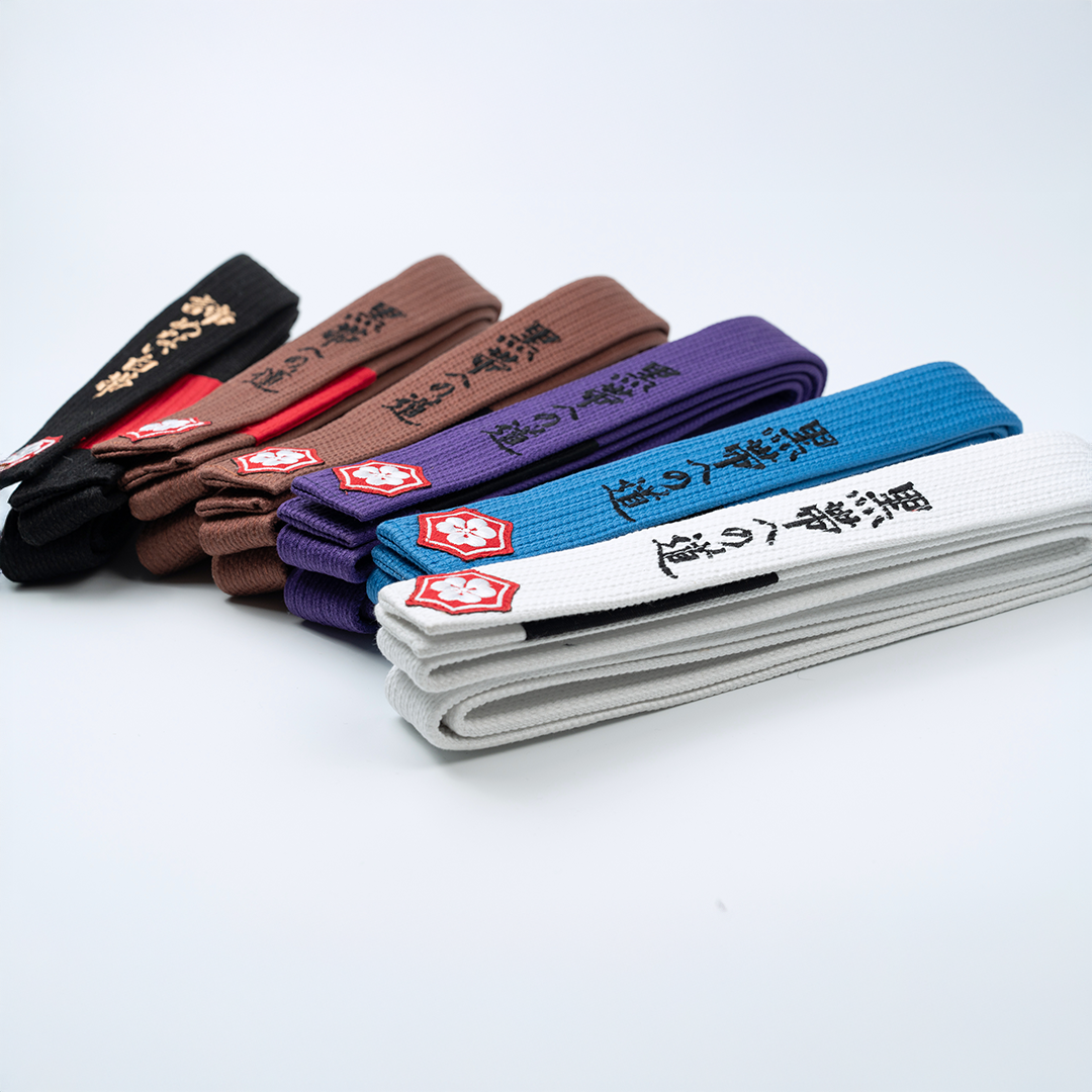 THE ROAD TO BLACK EDITION — folded KAZE belt lineup